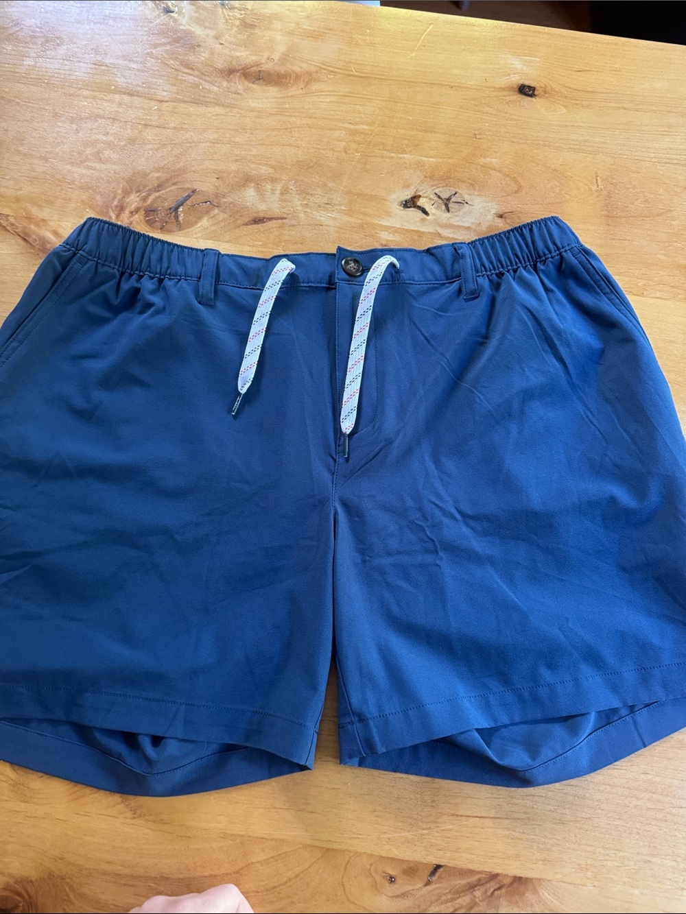 Chubbies Navy Drawstring Casual Shorts